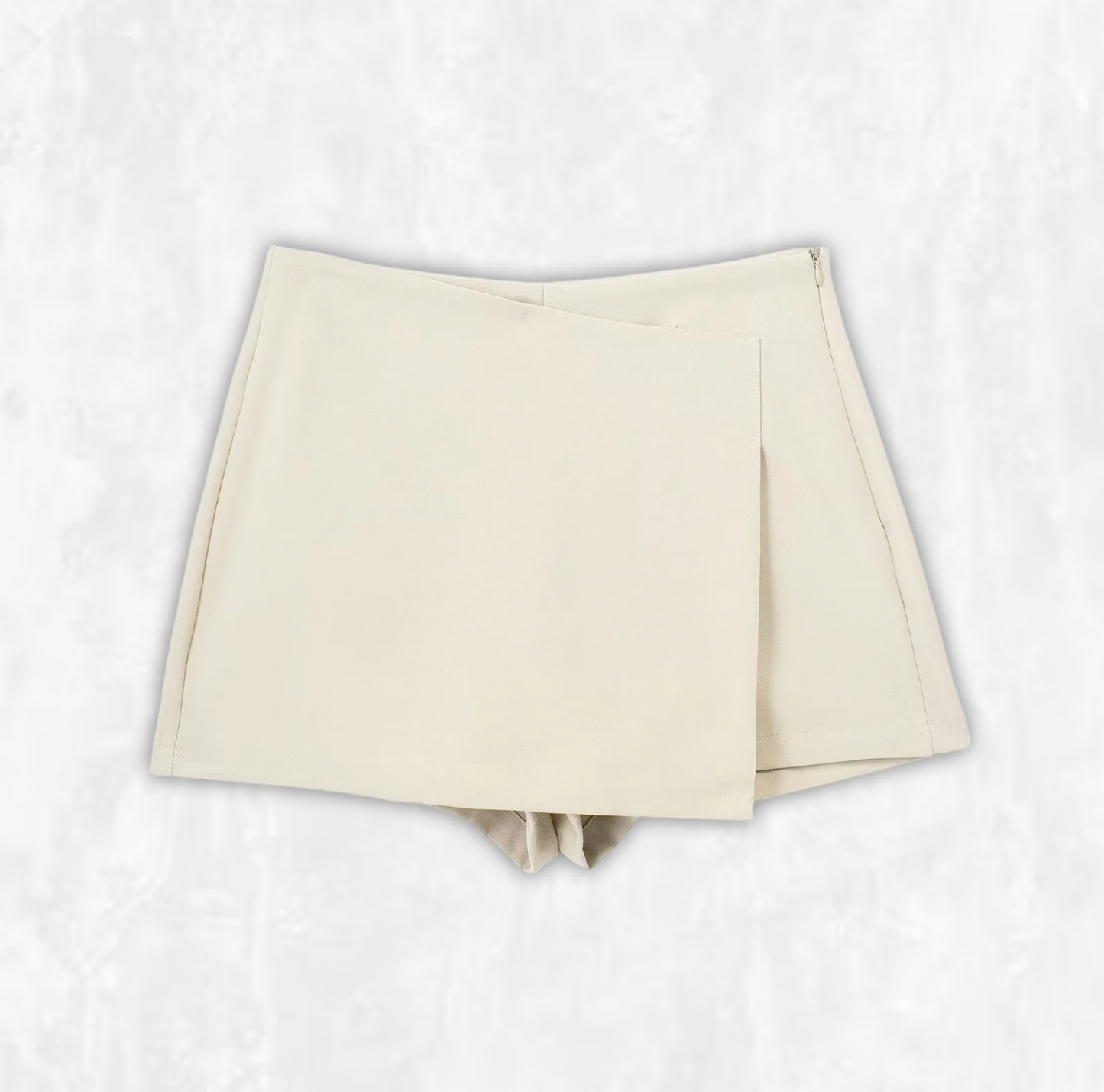 Elara Asymmetric Wrap Skort