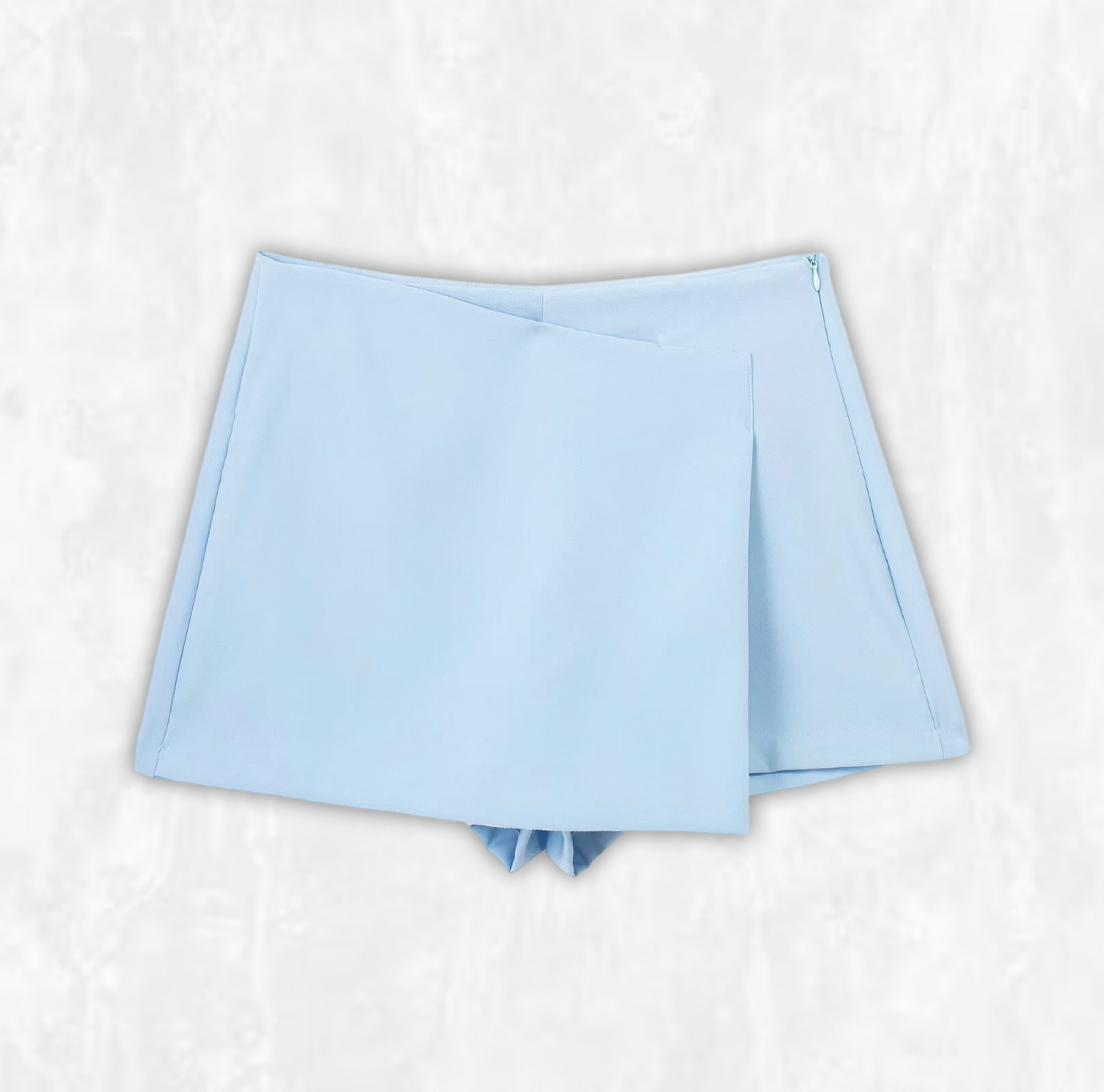 Elara Asymmetric Wrap Skort