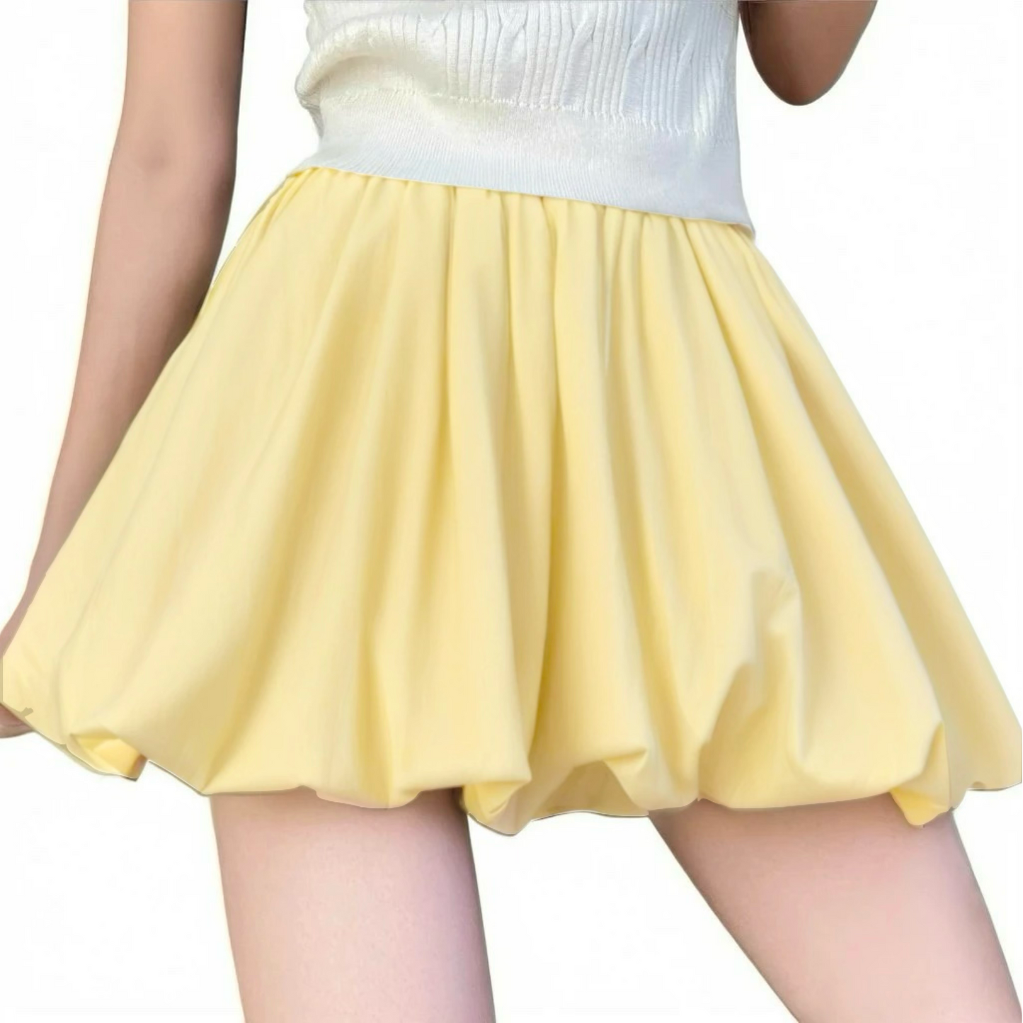 Cloud Puff Bubble Skirt