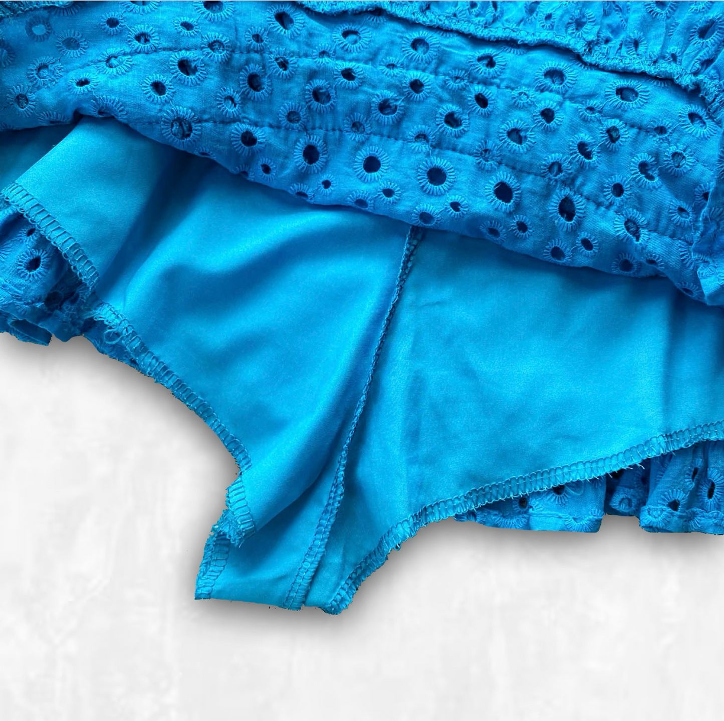 Coral Lagoon Ruffle Skort