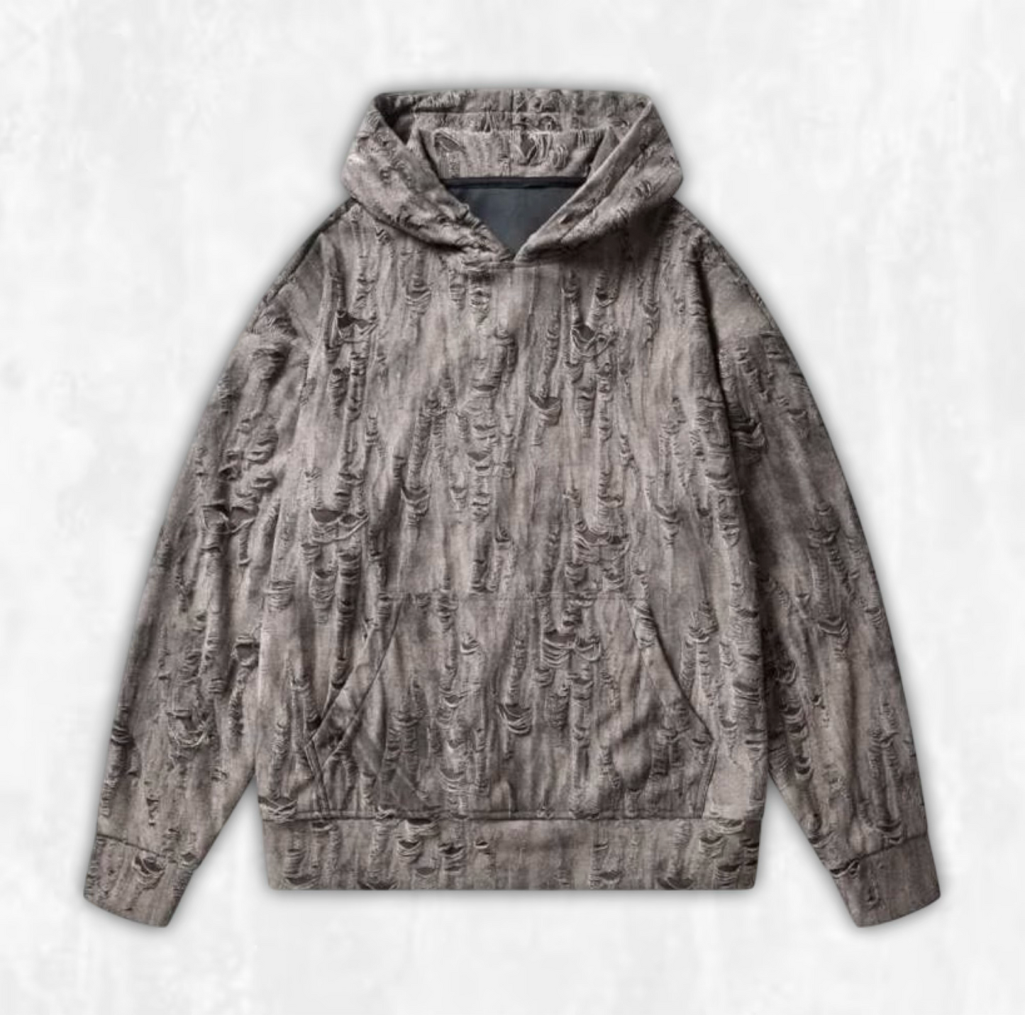 Distressed Stonewash Hoodie