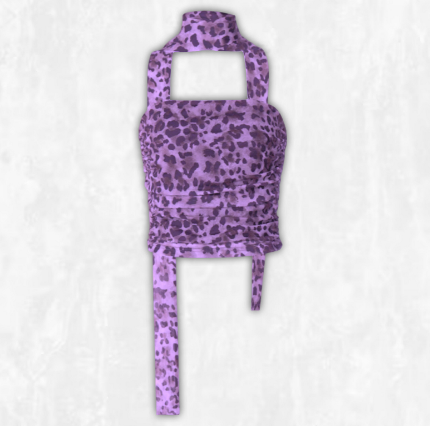 Leopard Print Tube Top