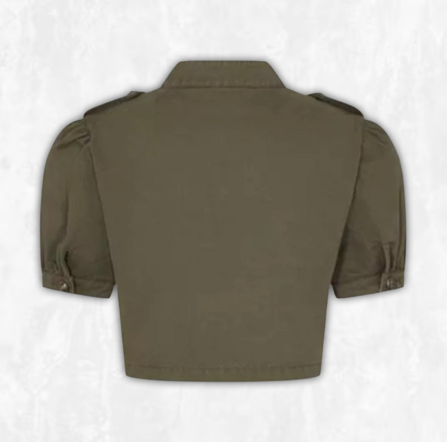 Militaire Cropped Jacket