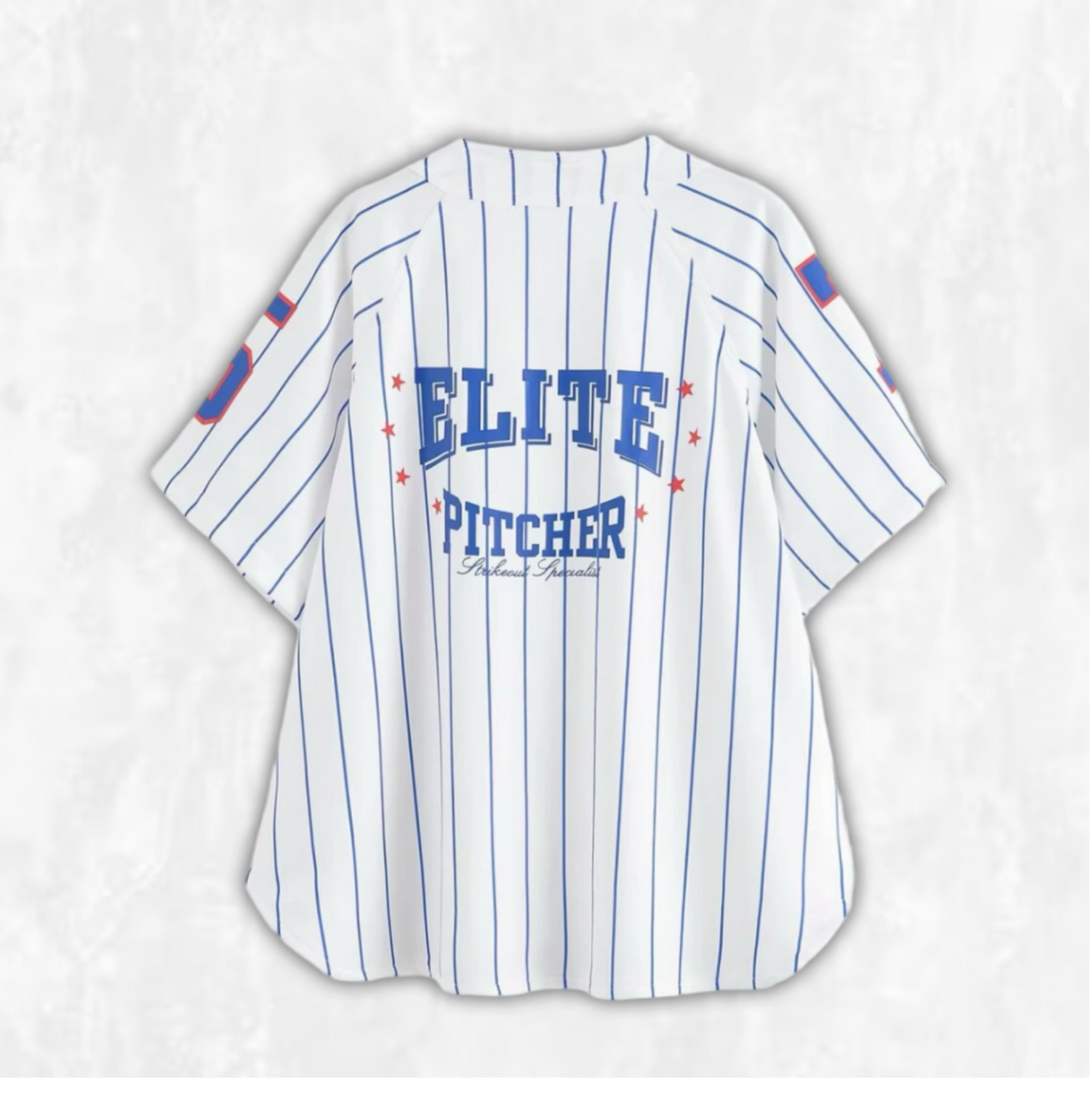Pinstripe Baseball Jersey