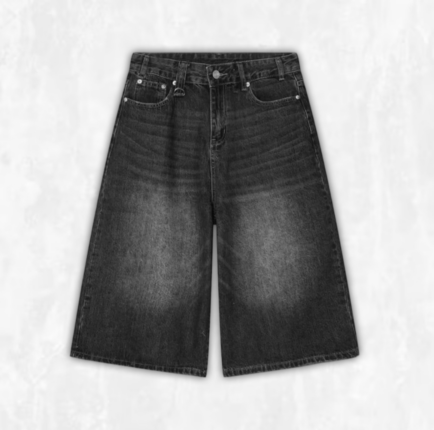 Nicole Washed Baggy Jorts