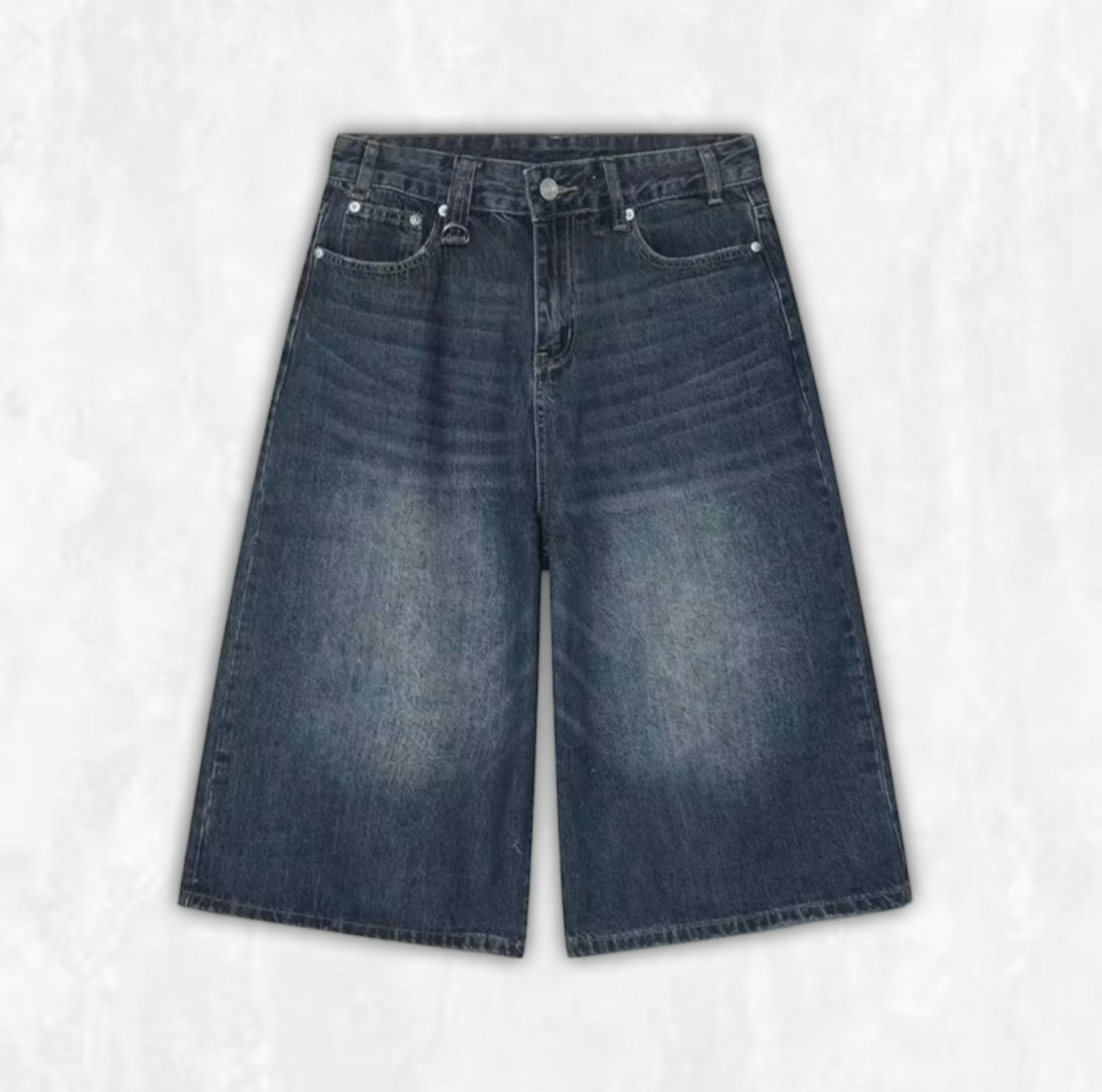 Nicole Washed Baggy Jorts