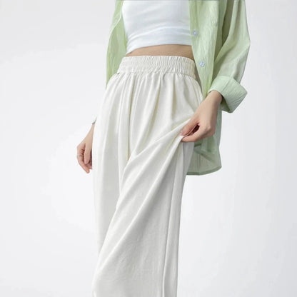 Wide Leg Drape Trousers