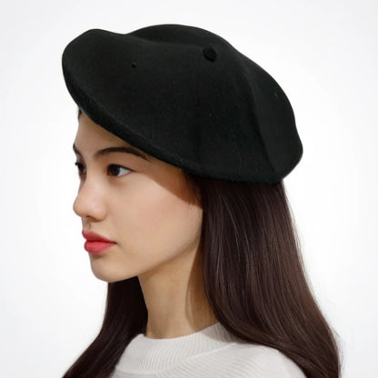 Classic Wool Beret Hat