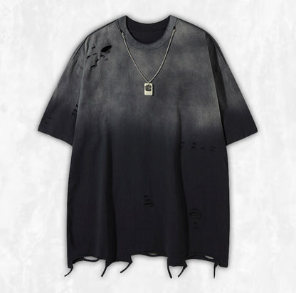 Acid Drip Distressed Tee