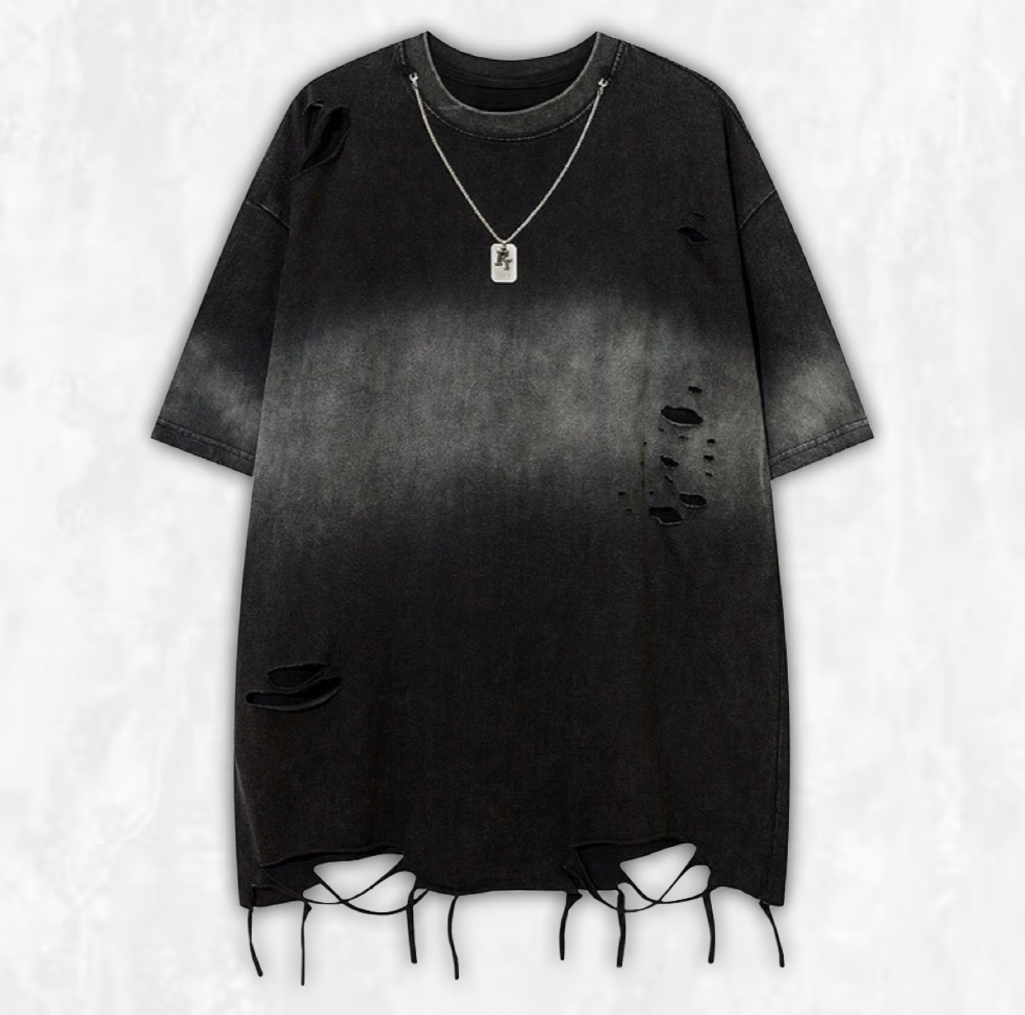 Acid Drip Distressed Tee
