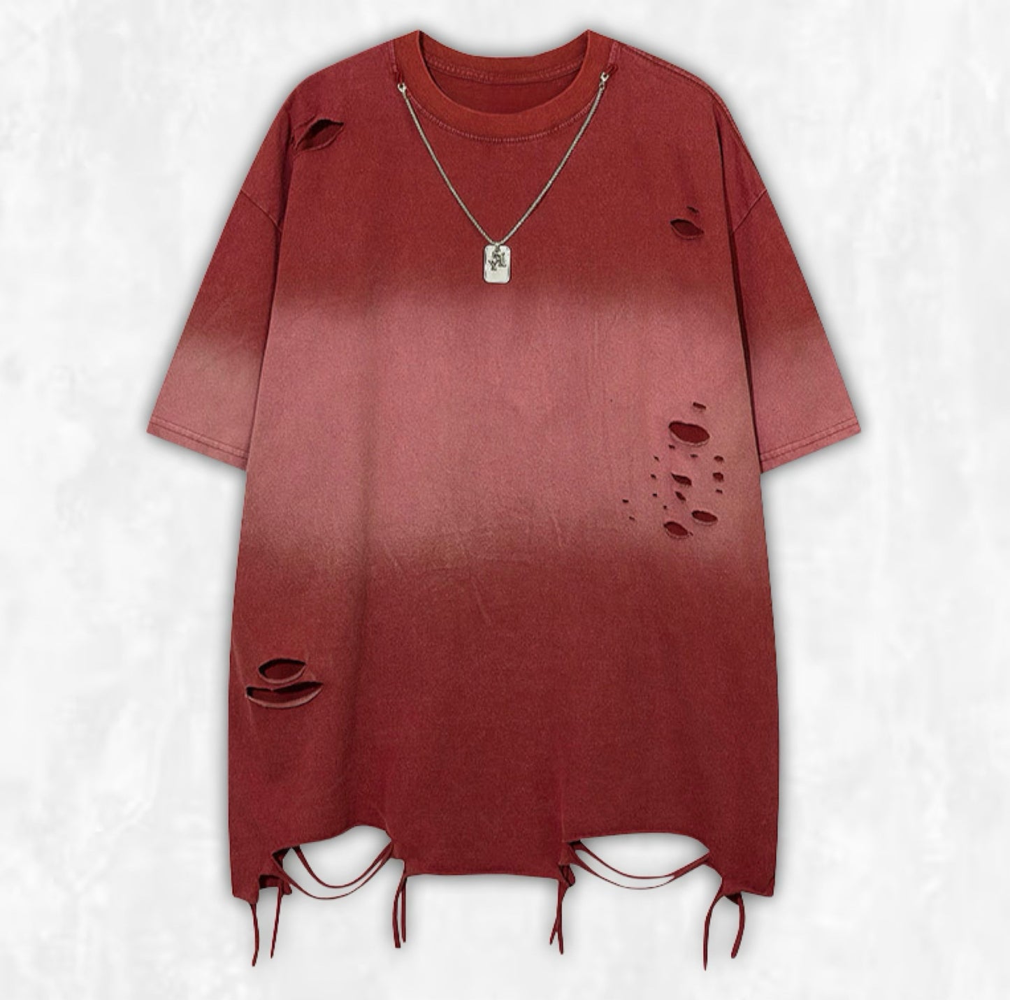 Acid Drip Distressed Tee