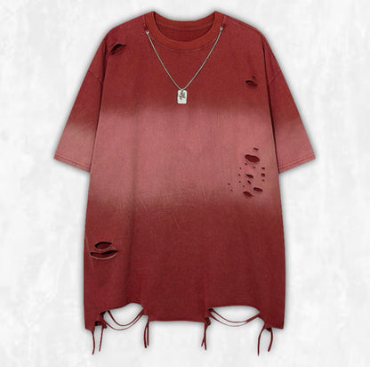 Acid Drip Distressed Tee