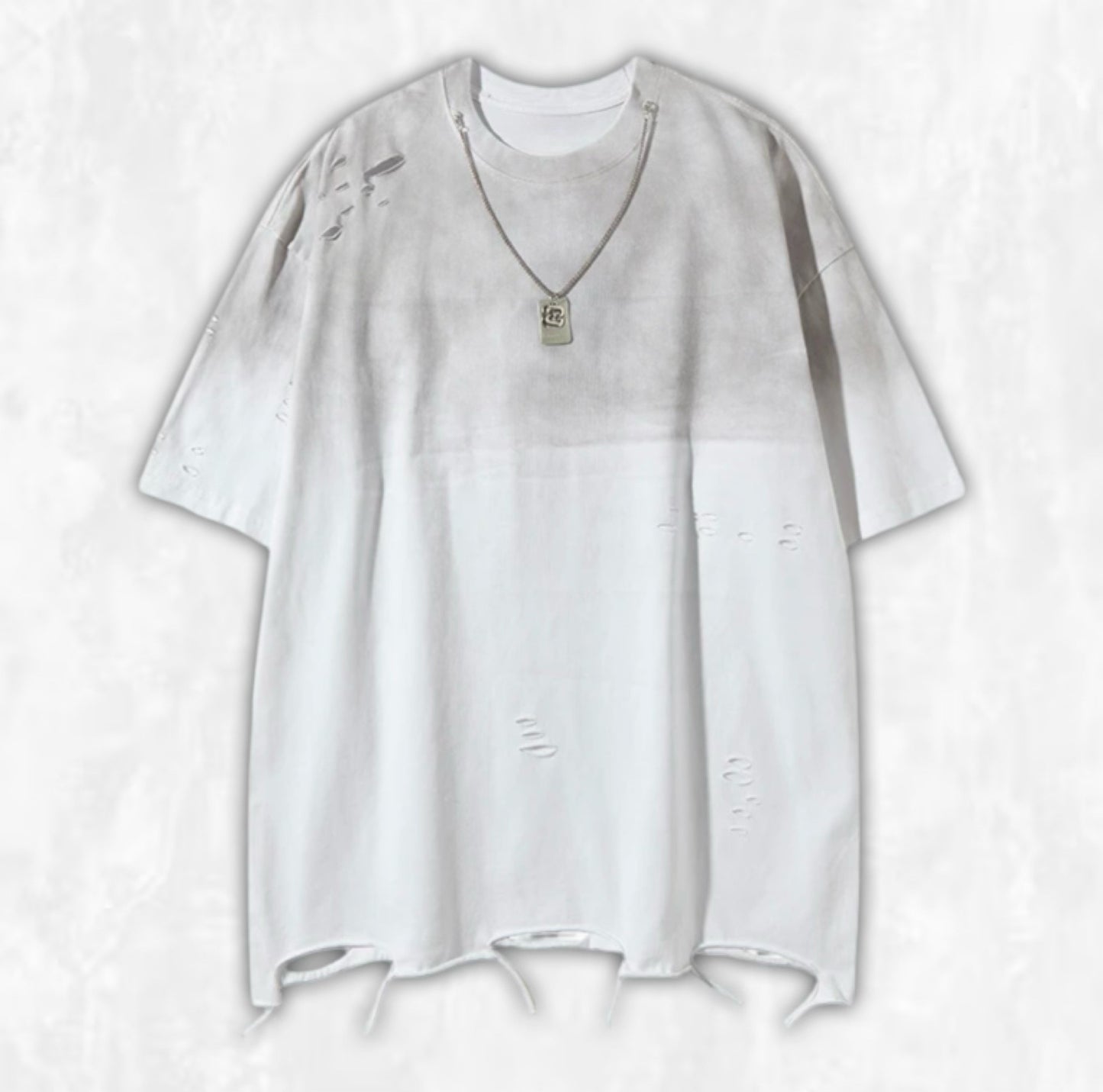 Acid Drip Distressed Tee