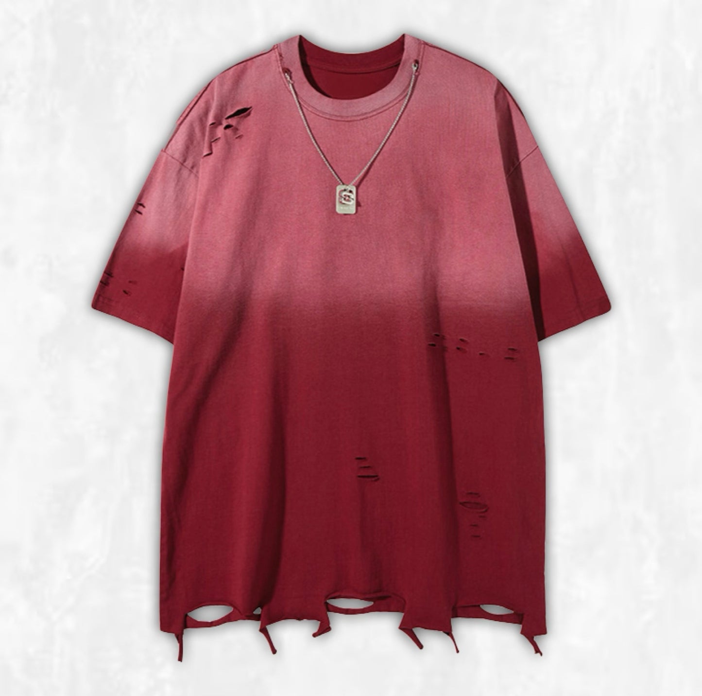Acid Drip Distressed Tee