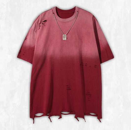 Acid Drip Distressed Tee