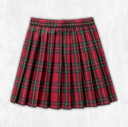 Back To School Plaid Skirt