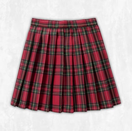 Back To School Plaid Skirt