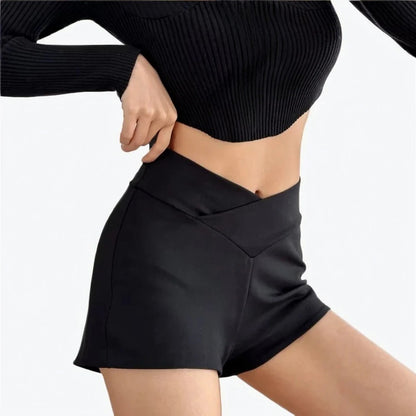 Basic V-Waist Shorts