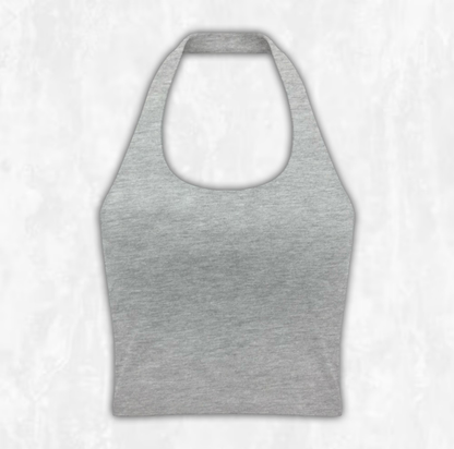 Built-in-bra Halter Tank