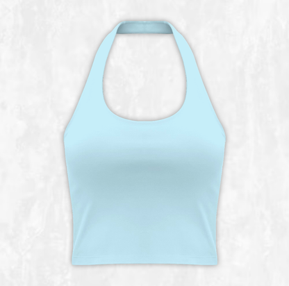 Built-in-bra Halter Tank