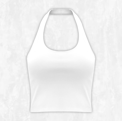 Built-in-bra Halter Tank