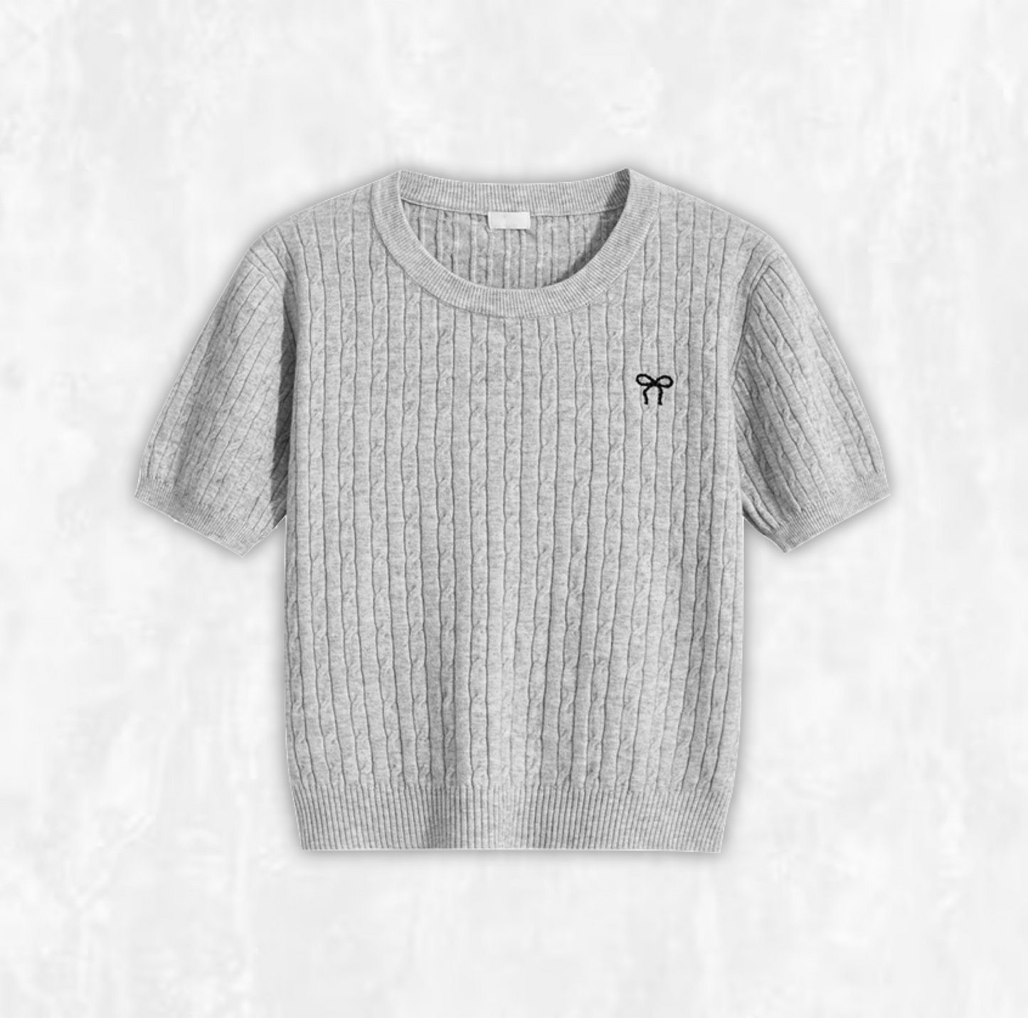 Cable Knit Tee