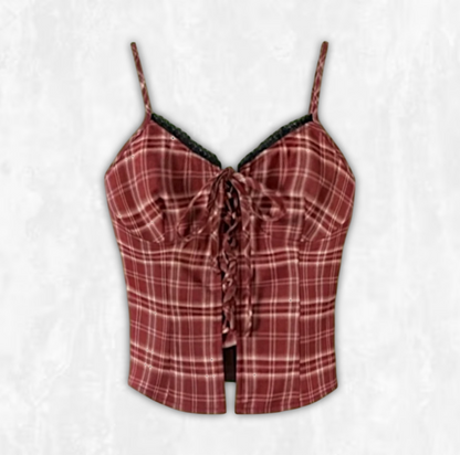 Cherrywood Lace-up Cami