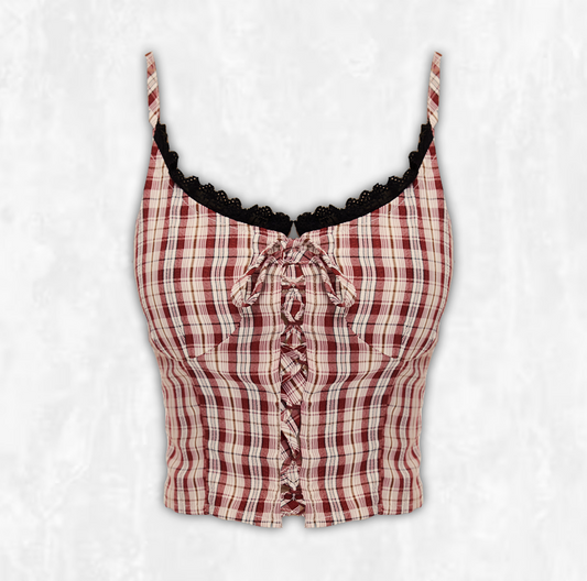 Cherrywood Lace-up Cami