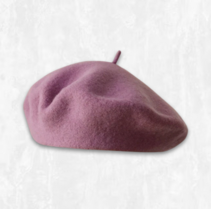 Classic Wool Beret Hat