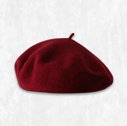 Classic Wool Beret Hat