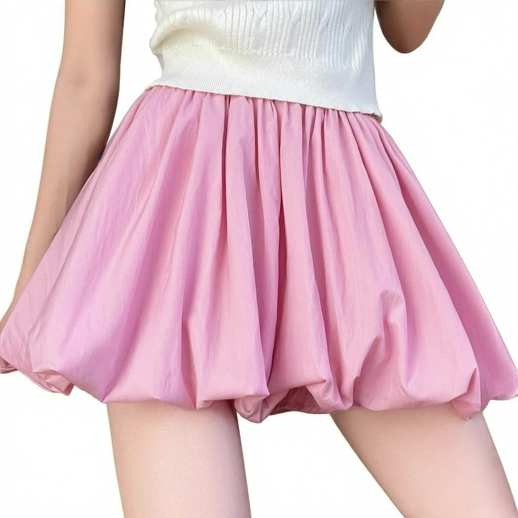 Cloud Puff Bubble Skirt