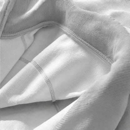 Detachable Fleece-Lined Cropped Hoodie