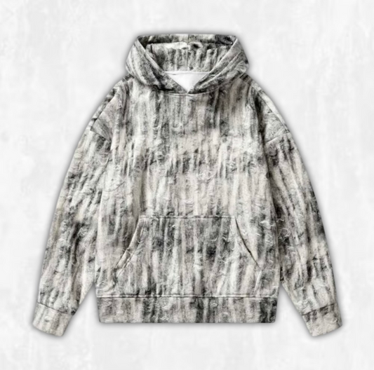 Distressed Stonewash Hoodie