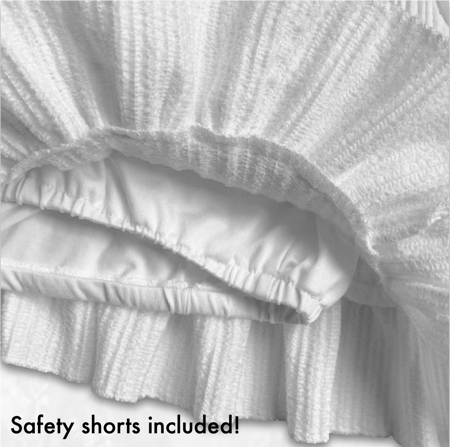 Dreamscape Ruffled Miniskirt