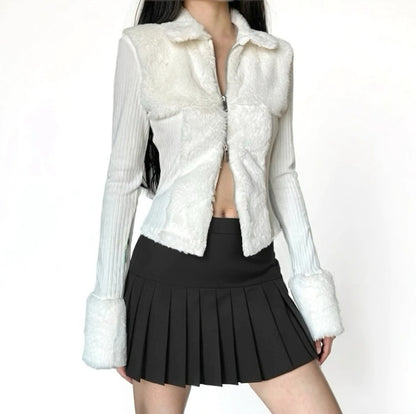 Frostbite Fuzzy Panel Jacket