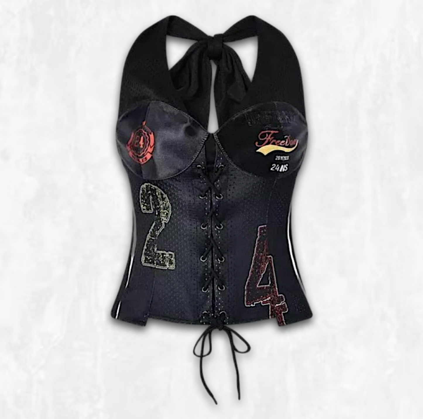Game Day Jersey Corset Top
