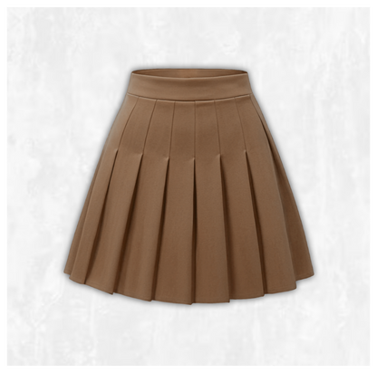 Back To School High Rise Pleated Skirt