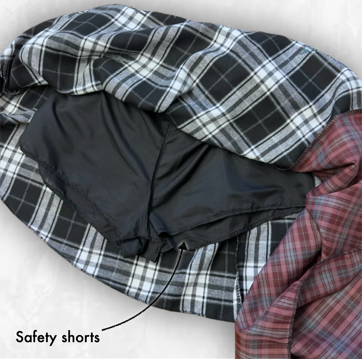 Layered Patchwork Skirt