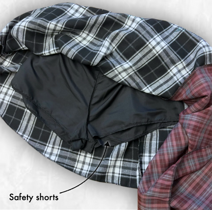 Layered Patchwork Skirt