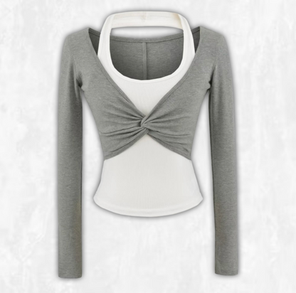 Lexi Twist Front Top
