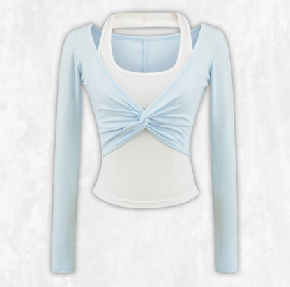 Lexi Twist Front Top