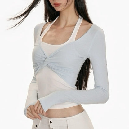 Lexi Twist Front Top