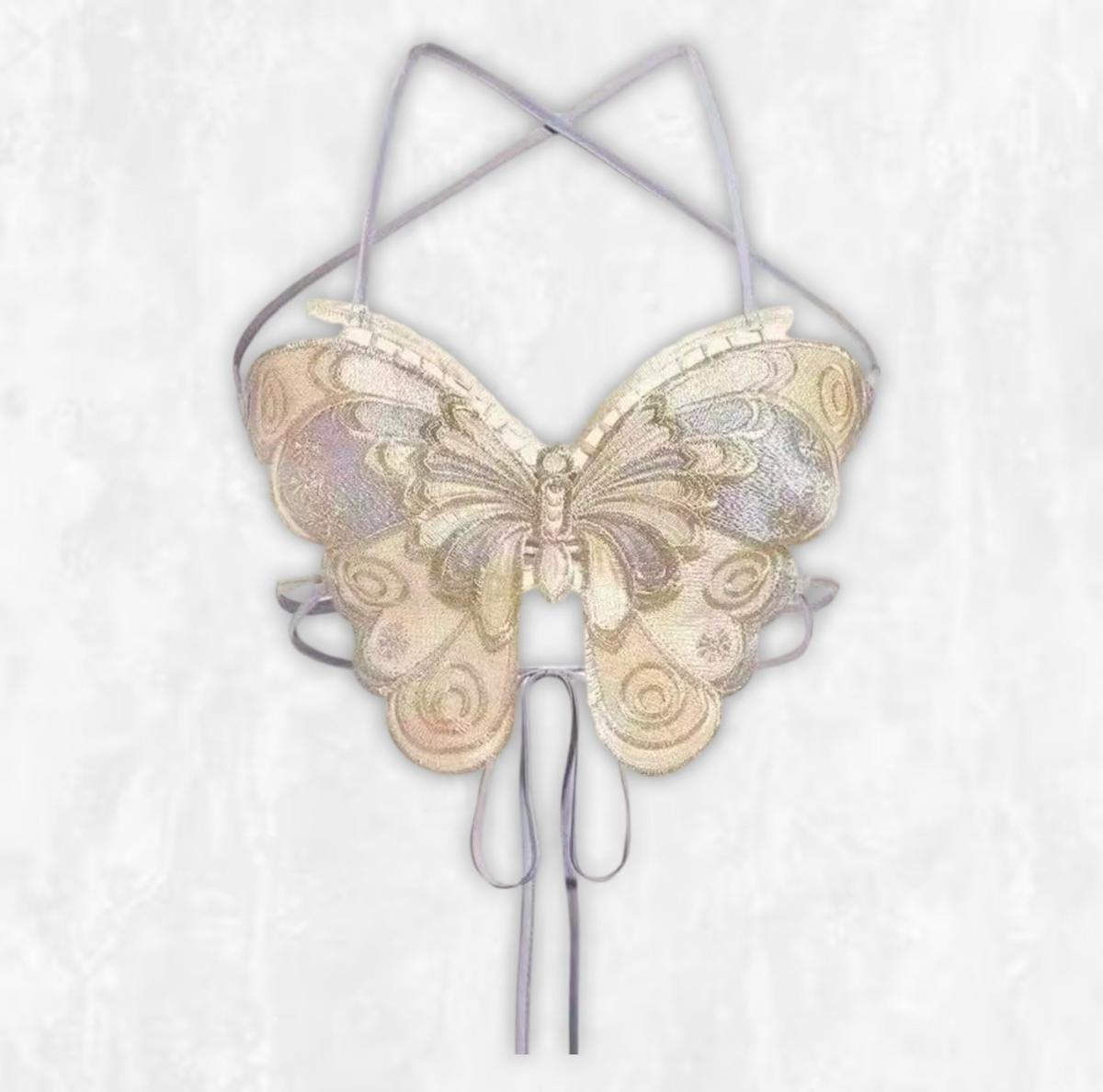 Mariposa Embroidered Butterfly Top