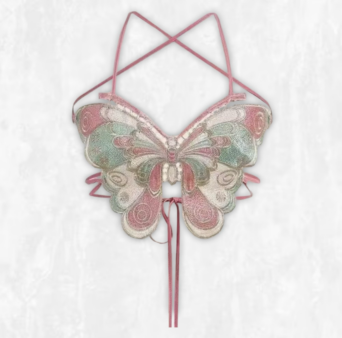 Mariposa Embroidered Butterfly Top