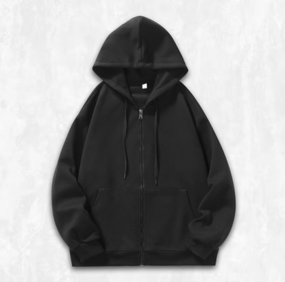 Oversized Zip-up Hoodie