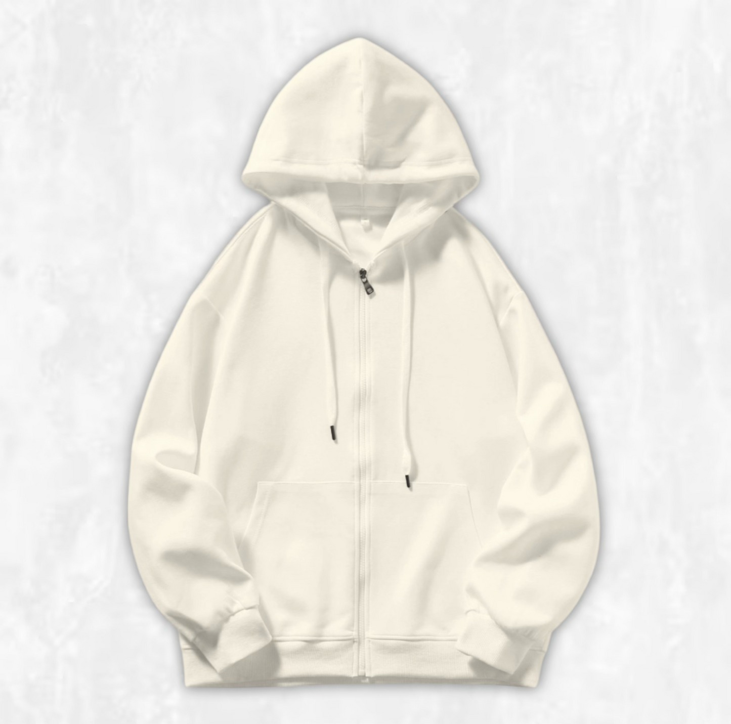 Oversized Zip-up Hoodie