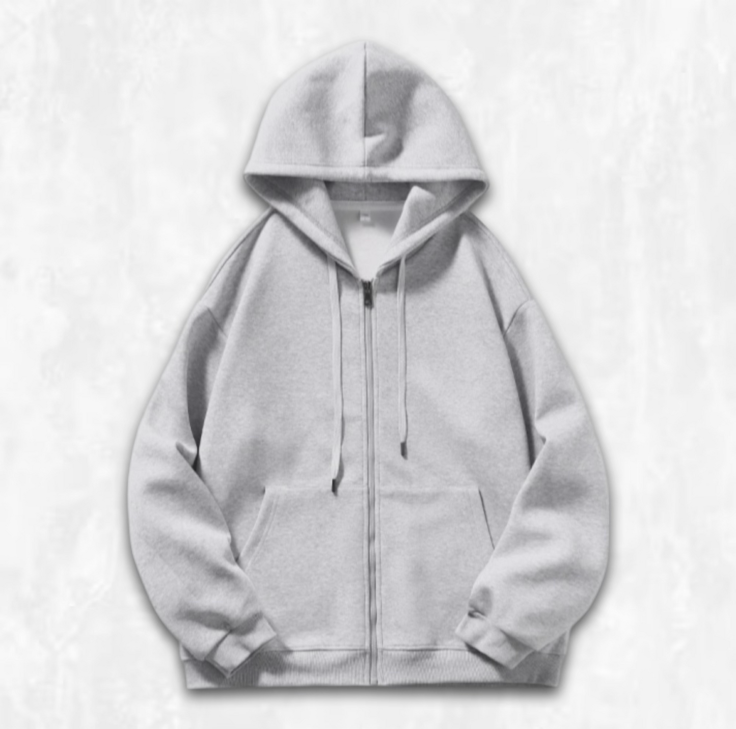 Oversized Zip-up Hoodie