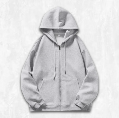 Oversized Zip-up Hoodie