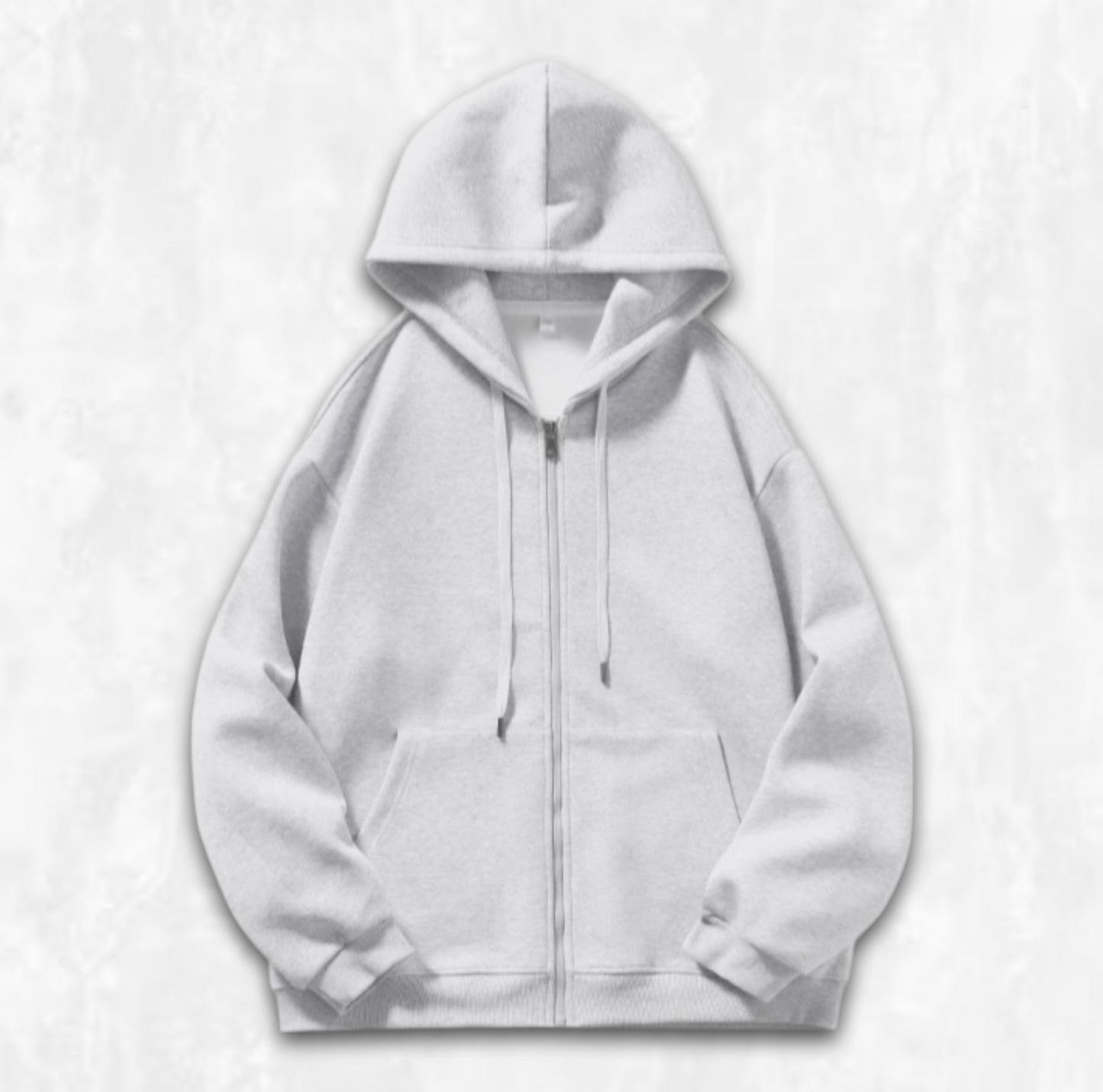 Oversized Zip-up Hoodie