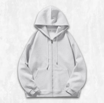 Oversized Zip-up Hoodie